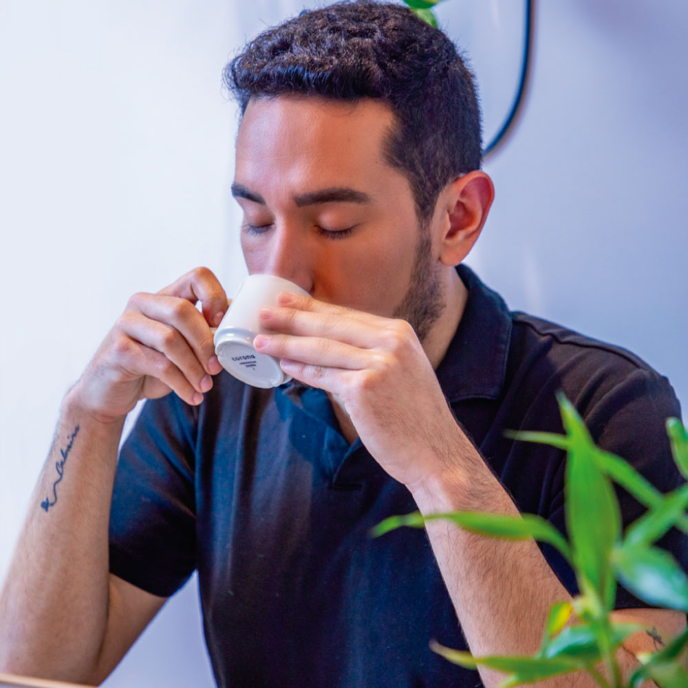 Lectura terapéutica de café árabe